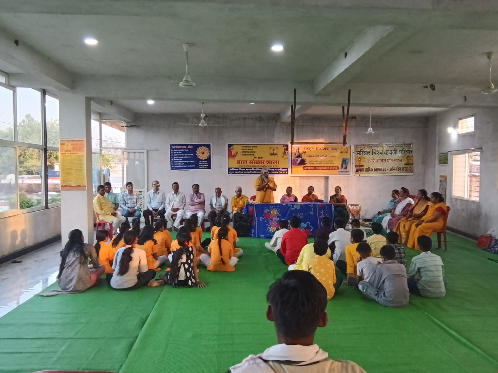 निःशुल्क संस्कृत संभाषण कक्षा एवं बाल संस्कार शाला का समापन